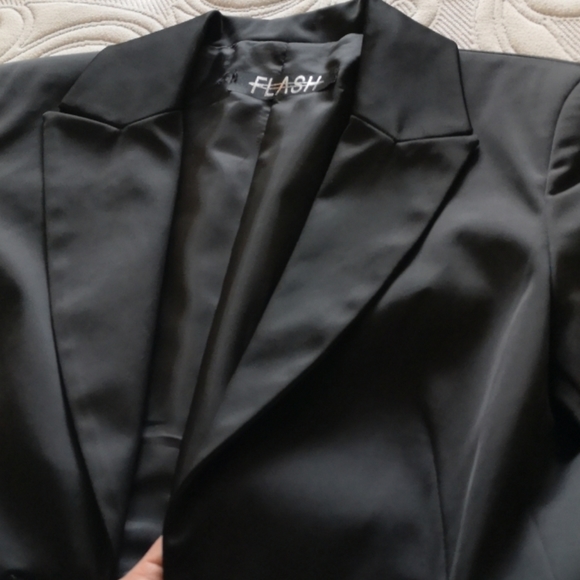 NWOT Midi black cocktail dress with bow - Picture 15 of 15